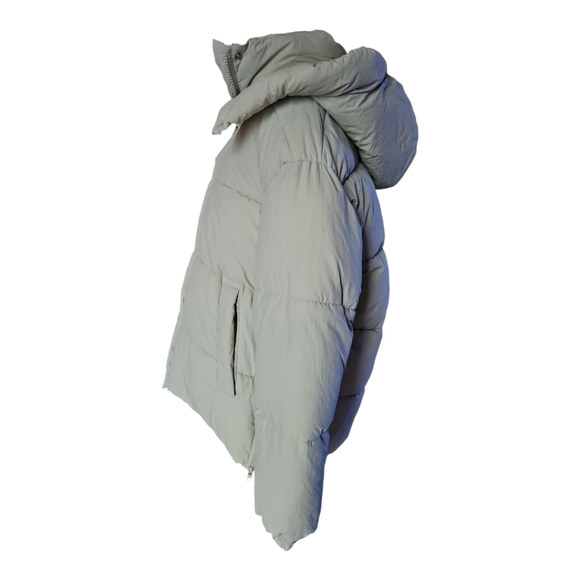 Yellow-Green Puffer Winter Jacket by Zara - Picture 2 of 11